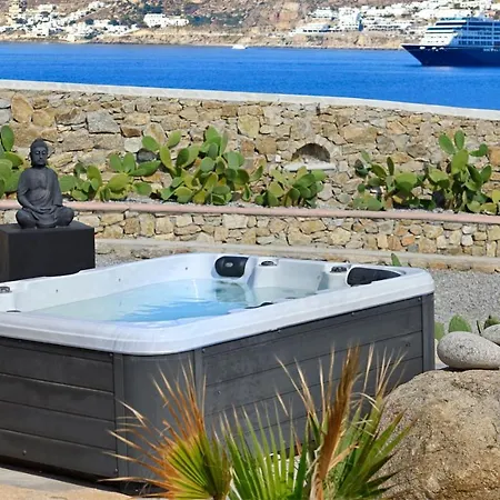 Aqua 4, 2 Private Pools And Jacuzzi, Mykonos