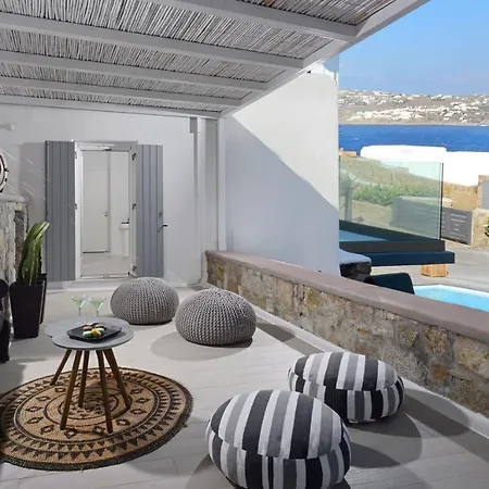 Villa Aqua 4, 2 Private Pools And Jacuzzi, Mykonos